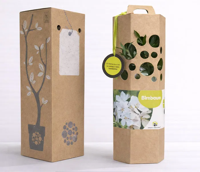 Geschenkverpackung Birnbaum