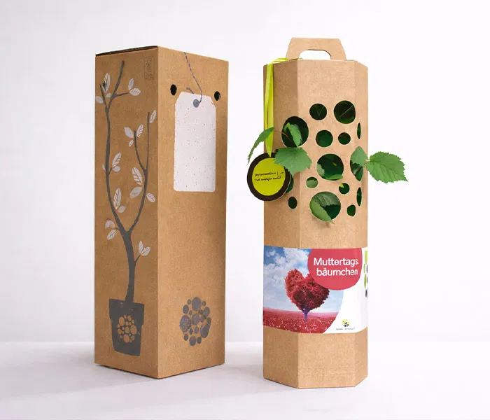 Muttertagsbaum Verpackung