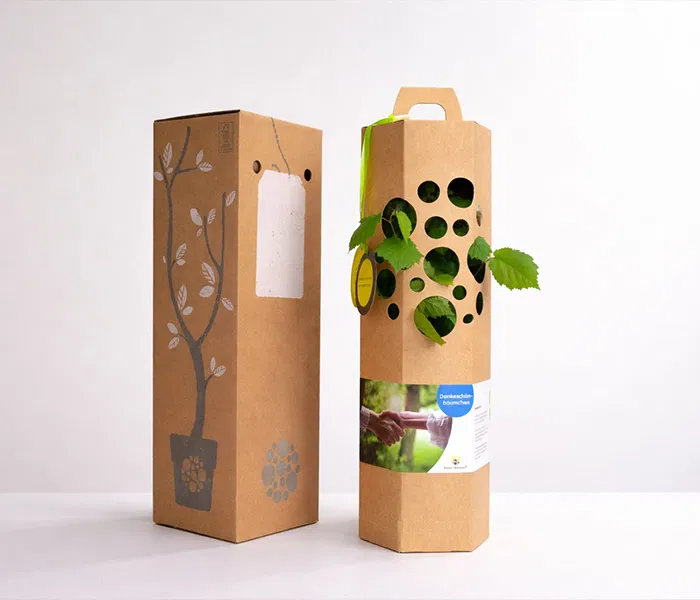 Verpackung Dankeschoenbaum